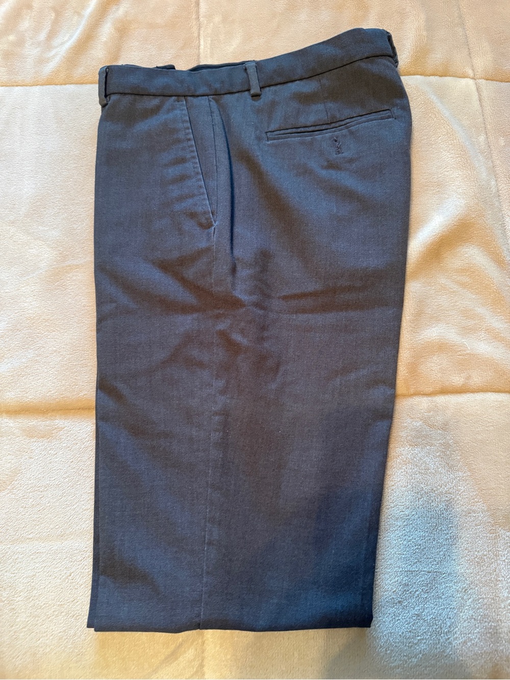 Calvin Klein Men’s Dress Pants in Charcoal Grey/Gray